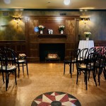 Réception de mariage avec cérémonie sur les lieux